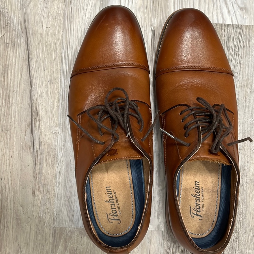 Gently Worn Florsheim Dress Shoes